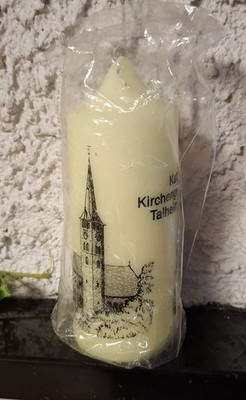 Kerze Kirchenmotiv 'Kirche Talheim/Flein'