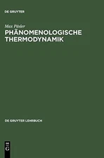 Psler - Phnomenologische Thermodynamik - New hardback or cased book - X555z