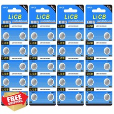 LiCB 40 Pack LR41 AG3 Batteries
