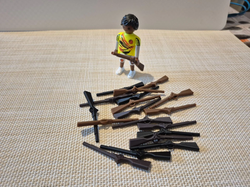 Armes (fusil, revolver etc...) Divers pour playmobil lot de 3 - Photo 1/2