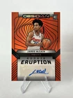 2024-25 Panini Obsidian Jared McCain 76ers Rookie Eruption Auto Orange Flood /99