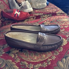 SAS Brown Leather Tripad Shoes 8 Made In USA Woman’s Loafer