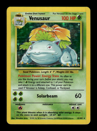Venusaur — Base Set (Unlimited)