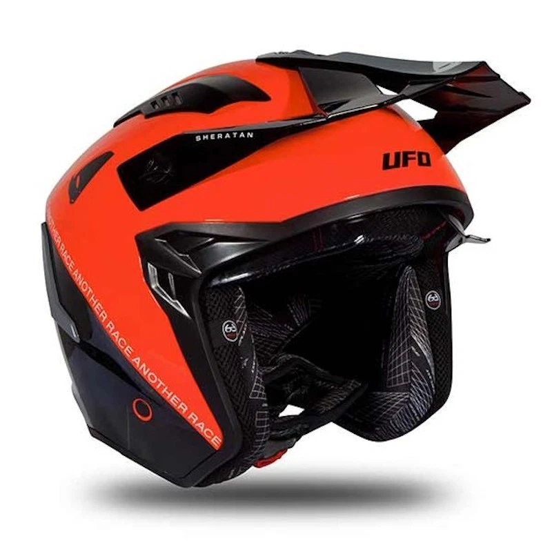 UFO Sheratan Open-Face Jet Red Grey Black, photo 1 of 6