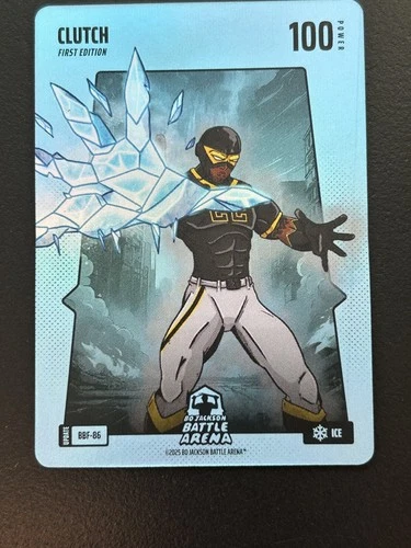Bo Jackson Battle Arena Alpha Update Clutch Andrew McCutchen BLUE BATTLE FOIL SP