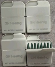4 Packs of Beltone,Gn Resound Mic Filter For Hearing Aids. Item 23098321