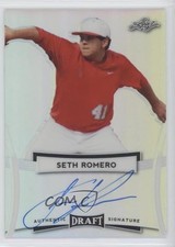 2017 Leaf Metal Draft Seth Romero #BA-SR1 Auto nd3