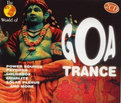 Various - The World Of Goa Trance (2xCD, Mixed) (Very Good Plus (VG+))