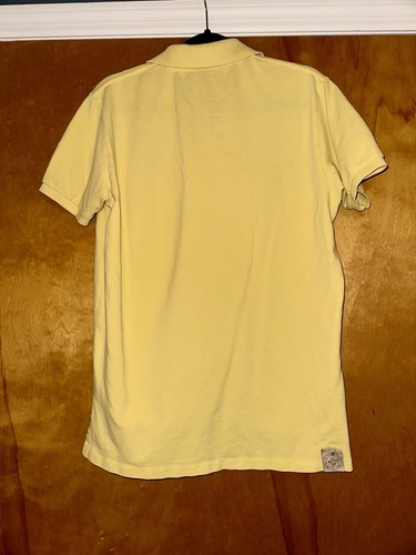 Vintage Polo Ralph Lauren Shirt Mens Size L Yellow Trapper Lake R-67 Elk Trout - Picture 2 of 5
