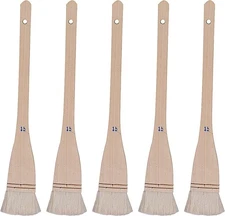10 Pack Hake Artist Paint Brush, 1-1/2 InchHake Paintbrush Professional Soft ...