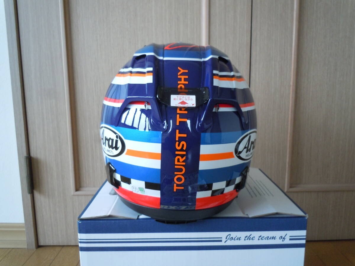 Arai RX-7X IOM TT 2024 Limited Edition Isle of Man Helmet Size M
