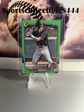 Bo Walker 2025 Bowman Paper Neon Green #BP-92 352/399 Arizona Diamondbacks