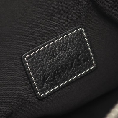 Dior x KAWS Saddlebag Waist bag 1ADPO093YGW-H03E leather Black