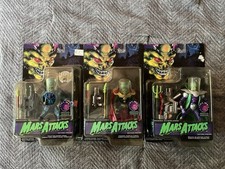 NEW Trendmasters MARS ATTACKS Martian Trooper, Overlord, Commander 1996 Vintage
