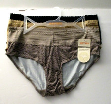 Warners Lace hipster microfiber panties 3 pair size 6/M
