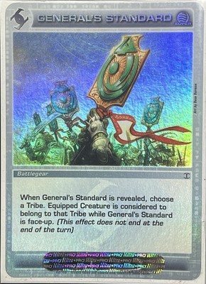 LP Chaotic General's Standard Forged Unity Super Rare Battlegear