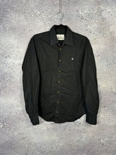Vivienne Westwood Orb Embroidered Logo Black Shirt Button Up Medium
