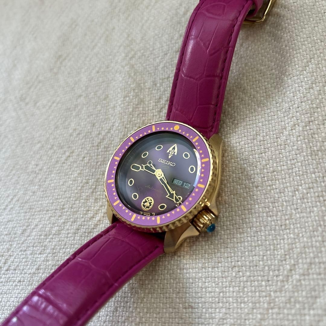 JoJo`s Bizarre Adventure SEIKO Watch 5 Sports Giorno Giovanna