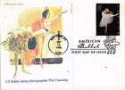 Dr Jim Stamps 1998 US Ballet 20C First Day Prepaid Postcard Continental Size