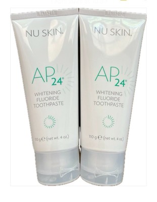 Nuskin Nu Skin 2 X  Ap24 Whitening Fluoride Toothpaste New Sealed exp 01/2026