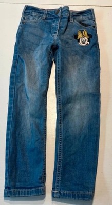 Dunkelblaue ''Minnie Maus'' Jeans - Größe: 104 - Marke: Disney