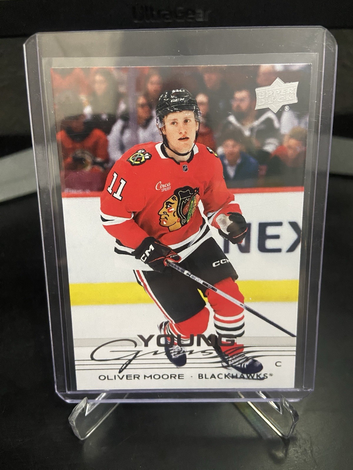 2025-26 Upper Deck Series 1 - Young Guns Oliver Moore #216 (RC)