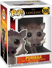 FIGURINE FUNKO POP - PUMBAA 550 ( DISNEY LE ROI LION ) NEUVE , LION KING
