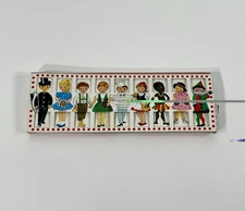 Vintage Lindt Swiss Chocolate Moving Pictures Original Box Rare 1960’s Play Game