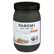 Thé Bio De Camomille Lavande Rooibos 15 Sacs (Caisse De 6) Par Paromi Tea