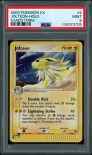 2003 Pokemon Jolteon 6/100 EX Sandstorm Holo PSA 9 MINT NEW CERT CLEAN POP 231! on eBay