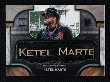 2025 Museum Collection Jumbo Lumber Bat Nameplate Relics 1/1 Ketel Marte 1az7