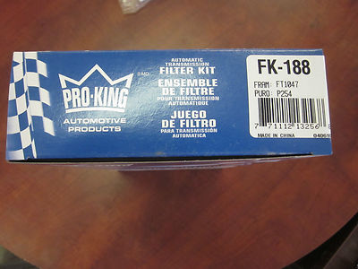 PRO-KING  FILTER  # FK-188 Compat w/ FT1047 & P254 (NEW)