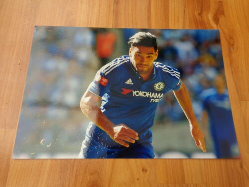 Radamel Falcao Chelsea FC Ufficiale 2015-16 Calcio Azione Foto 30.5X20.3cm