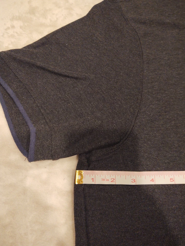 Camisa Carnival Cruise Para Hombres Gris/Negro Vacaciones Barco Golf Polo Adulto 2XL Foto 2 de 4