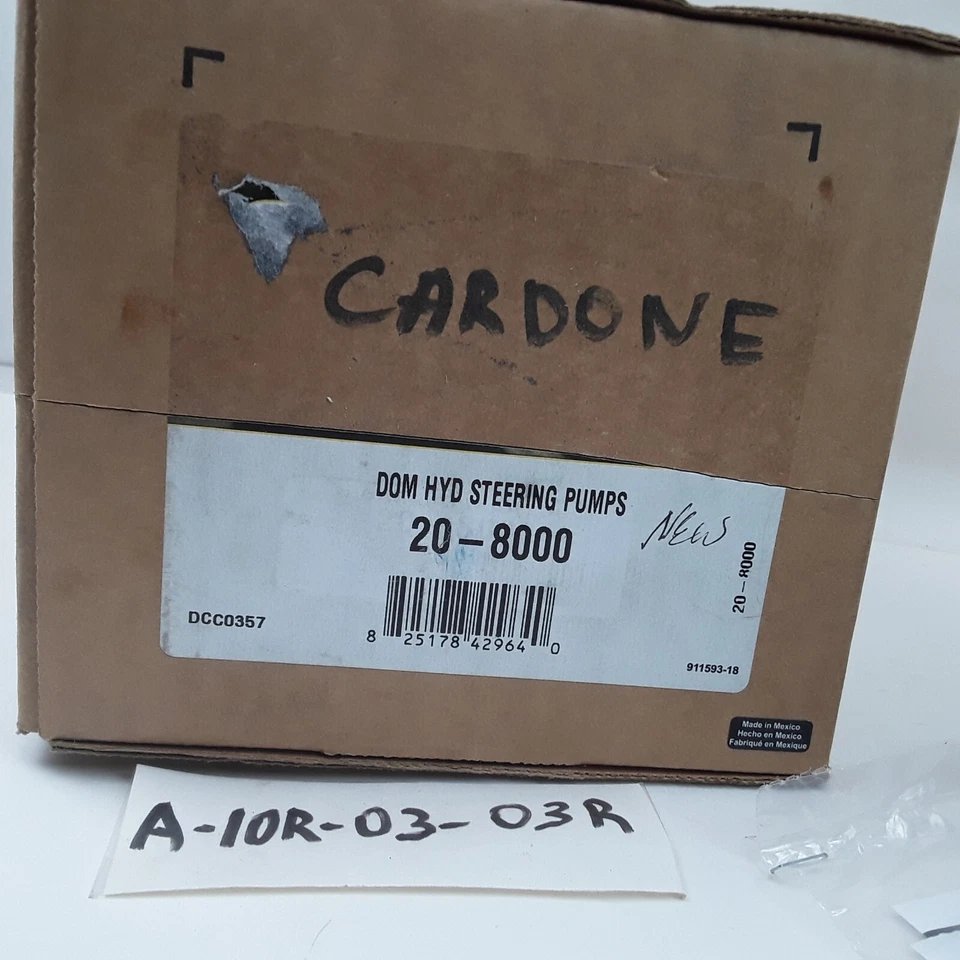 Насос гидроусилителя руля Cardone 20-8000 запасная часть для Dodge 5,9 л 1989-1991 - Изображение 4 из 4