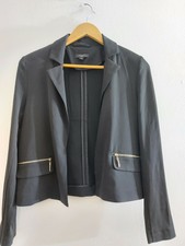 Black Smart Elegant Blazer Jacket Size 10 Therapy Londin Size 10