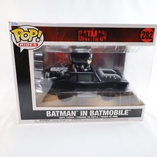 Funko Pop! Rides #282 The Batman in Batimóvil DC Comics Película Figura Vinilo ¡Nuevo!