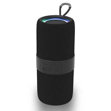 Waterproof Bluetooth 5.0 Speaker with Mutil-Colorful 7LED Lights Patterns, Porta
