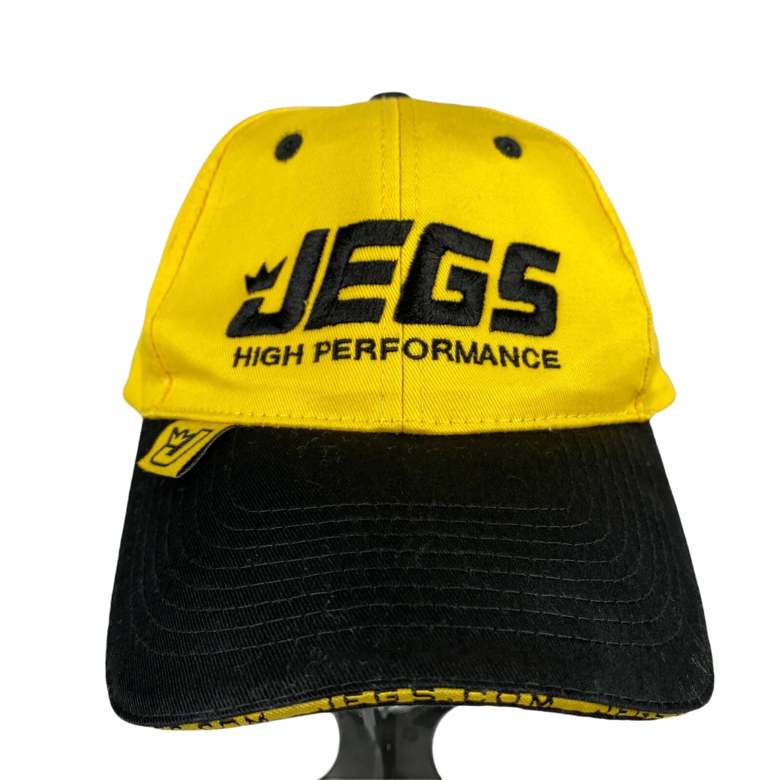 Jegs High Performance Racing Strapback Mens Hat Cap Gear Yellow Auto Parts  Car | eBay