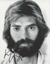 SINGER KENNY LOGGINS SIGNED AUTHENTIC 8X10 PHOTO w/COA MESSINA FOOTLOOSE GUITAR