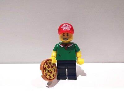 LEGO Pizza Delivery Guy col189 Collectable Series  UK