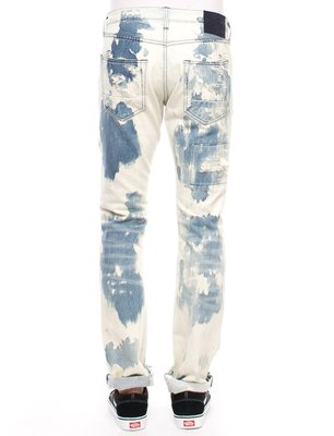 NWT PRPS Goods JAPAN Barracuda Straight Men Jeans 34 x 32 ENZYME