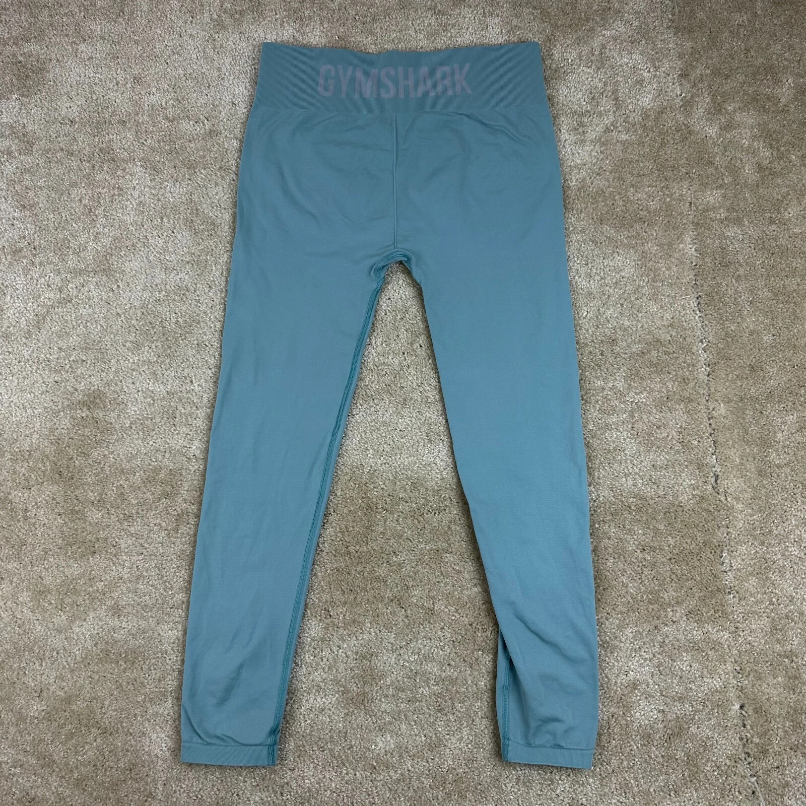 gymshark high waisted big logo spell out leggings