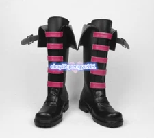 LOL League of Legends Jinx Cosplay Boots Shoes costom made