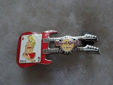 Hard Rock Cafe pin Las Vegas The Original Ladies of Aces guitar 4 of 4 Hearts
