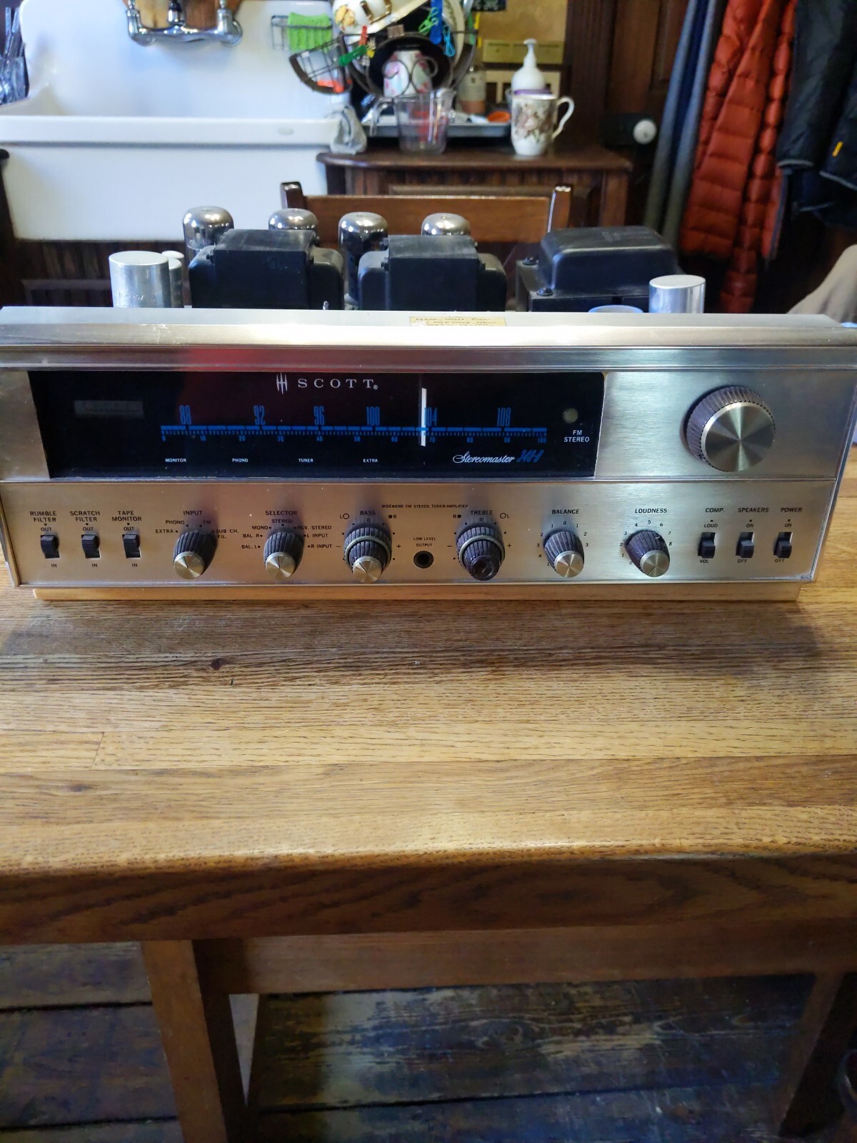 Scott 340B vintage audio equipment - eBay listing photo 2