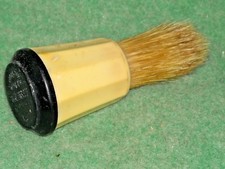 vintage sterilized 100 Rubberset trademark USA hair shaving brush