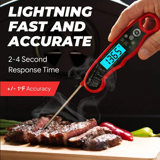 Meat Thermometer BBQ Grill Digital Food Cooking Probe Waterproof Fast Kitchen Meat Thermometer BBQ Grill Digital Food Cooking Probe Waterproof Fast Kitchen