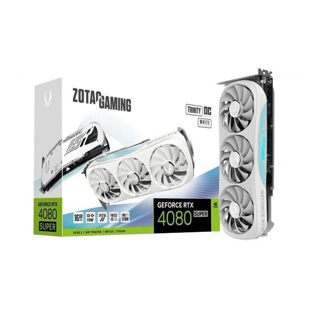 ZOTAC GAMING NVIDIA GeForce RTX 4080 SUPER Trinity White OC ZOTAC GAMING NVIDIA GeForce RTX 4080 SUPER Trinity White OC