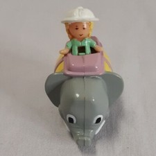 Vintage Bluebird Polly Pocket 1992 Polly's Elephant Pen Pal Pencil Topper 9524